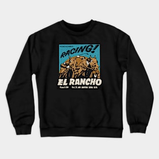 Vintage Horse Racetrack Crewneck Sweatshirt